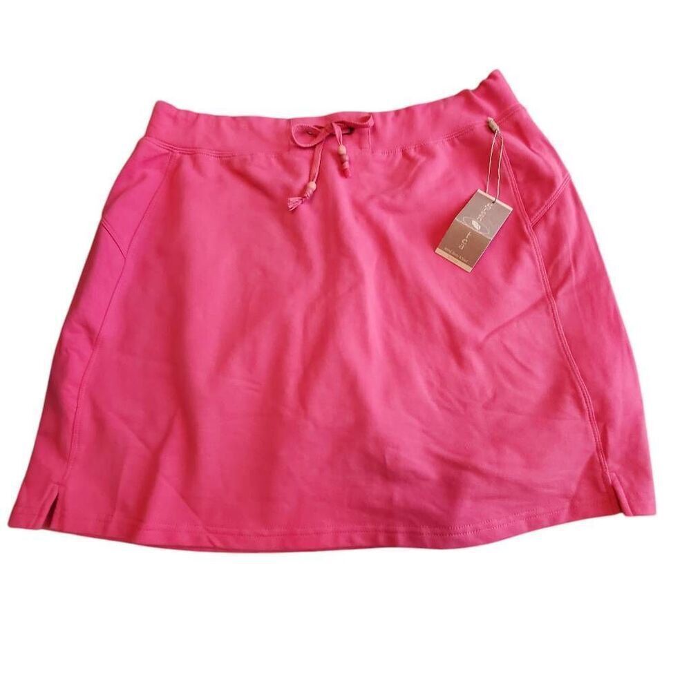 NWT Green Tea Super Cute Soft Stretchy And Comfy Coral Skort Size XL
